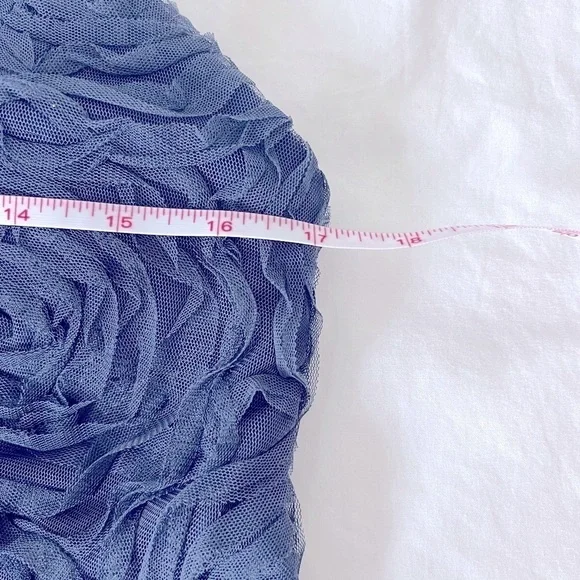 Trixxi Brand Formal Prom Social Dress Navy Blue size 9 - Picture 8 of 10